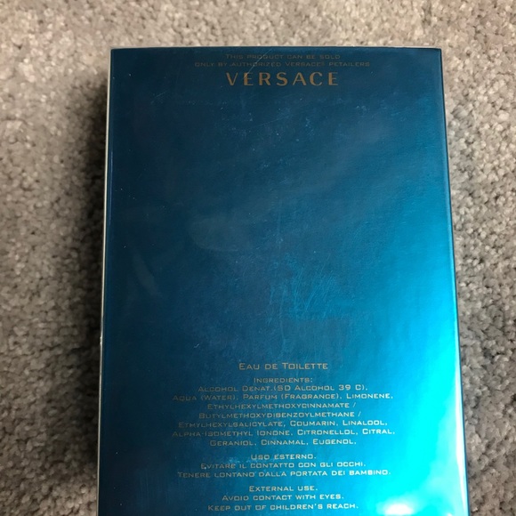 Versace Eros 3.4 Oz - Picture 2 of 2